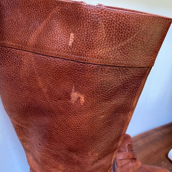 Lands' End Brown Heeled Boots Timeless Equestrian Style - Picture 13 of 15